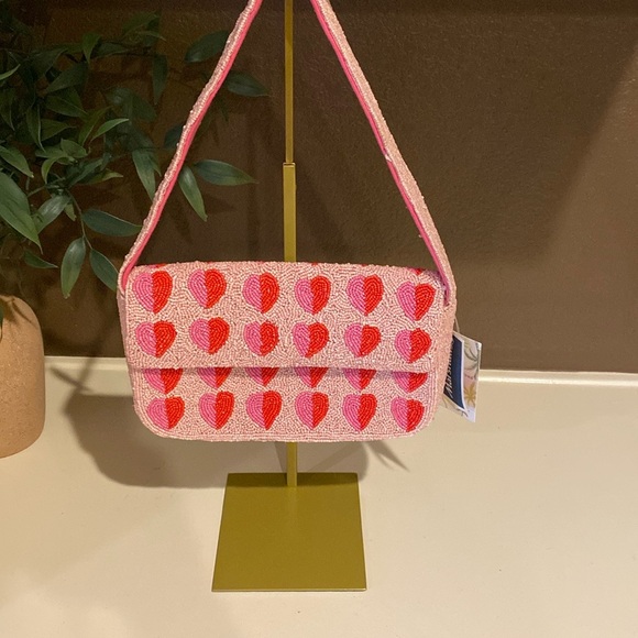 American & Beyond Handbags - Viral TikTok Hearts Beaded bag